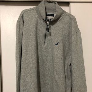 Nautica zippered sweatshirt Large